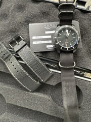 Sangin Instruments Atlas Automatic Watch DLC Stainless Steel 20 ATM