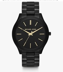 MICHAEL KORS MK3337 Darci Black Dial Stainless Steel Strap Women’s Watch 32mm