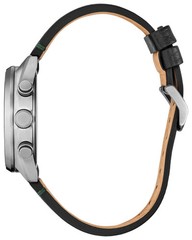 CITIZEN Sport Casual Green Dial Leather Strap Man’s Watch CA7041-07X