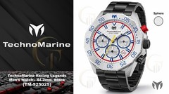 TechnoMarine Racing Legends Men’s Watch – 44.2mm. Black (TM-525025)