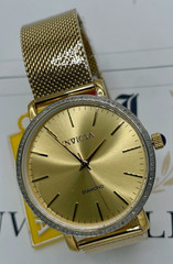 Invicta Elite Diamond 0.32 Carat Diamond Unisex Watch – 38mm, Gold (48748)