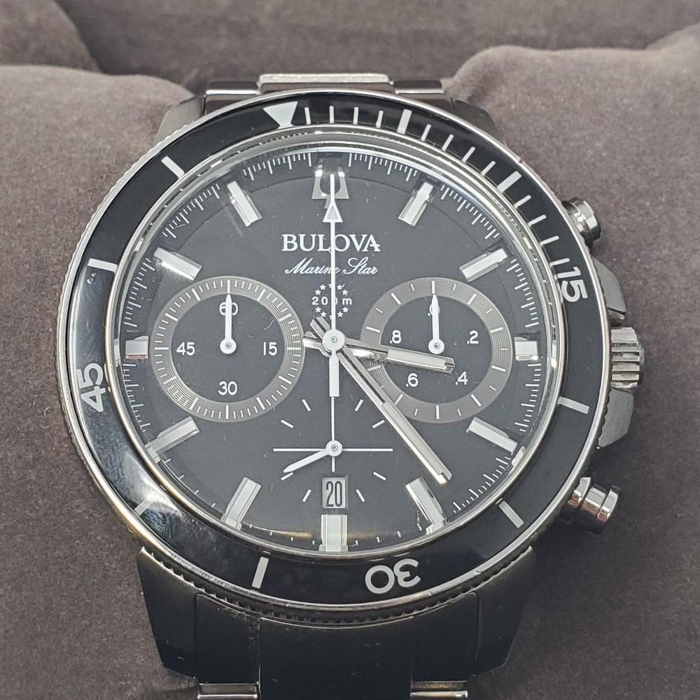 BULOVA Gent’s Wristwatch MARINE STAR 96B272 (B07004228)
