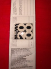 NEW Swatch Watch MOMA RED GZ406D Limited Edition 2000 Original paper @RARE@