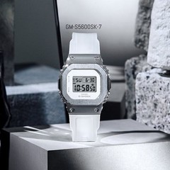 Casio G-Shock GM-S5600SK-7D Digital Metal Semi-Transparent Ladies Fashion Watch