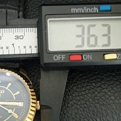 AUTOMATIC VINTAGE REFURBISHED SEIKO 5 6309A JAPAN MENS BLUE DIAL WATCH a443512-1