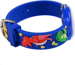 Kids Analog Watch with 3D Dinosaur Design – Soft Silicone & Waterproof