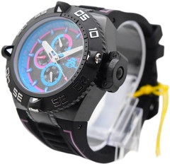 Invicta Subaqua Noma IV Men’s 50mm Midnight Neon Day Date Quartz Watch 49878