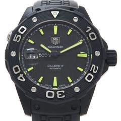 TAG Heuer Aquaracer Calibre 5 WAJ2180 Automatic Men’s Watch 43mm Black PVD