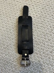 Vintage Y2K 90’s snowboarding M3 Snowboards Leather Watch Band