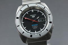[w/Box, Paper] SEIKO 5 Sports SBSA271 Limited Edition AT Day Date SS Men’s Watch