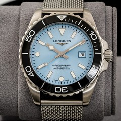 Longines HydroConquest Frosted Blue Dial 42mm L37884996 Box Papers