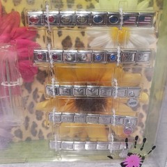 NIB Mudd Silver Tone Watch & Interchangeable Links Set American Mudd