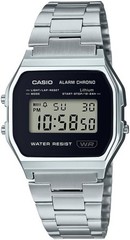 Casio A158WEA-1JF Classic Digital Silver Stainless Steel LED Backlight JDM Watch