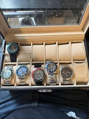 Lot Of 6 Watches. All On Good Condition But Will Need Batteries Replaced