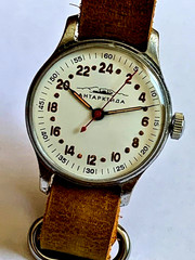 Antarctica Soviet Polar Explorer 24-hour watch USSR