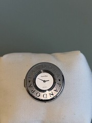 Pandora 811041LS Embrace Watch Silver Enamel Needs New Battery Sapphire Glass