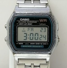CASIO A159W Digital Module 593 Quartz Men’s Vintage Watch ADR10HRB2