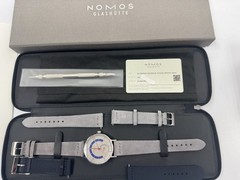 Nomos Autobahn Silver Dial Stainless Steel 41mm Automatic Movement Men’s Watch