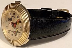 “Mickey” BRADLEY_1970s Vintage_40mm Art Deco_Swiss Made Mechanical Mens Watch