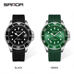 Men Quartz Watch Chic Cushy Watch Top Luminous Pointer Luxury Waterproof S