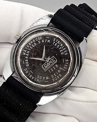 Camy Geneva 1960s Skin Diver 38mm FHF 96-4 Manual Wind 20mm Lugs