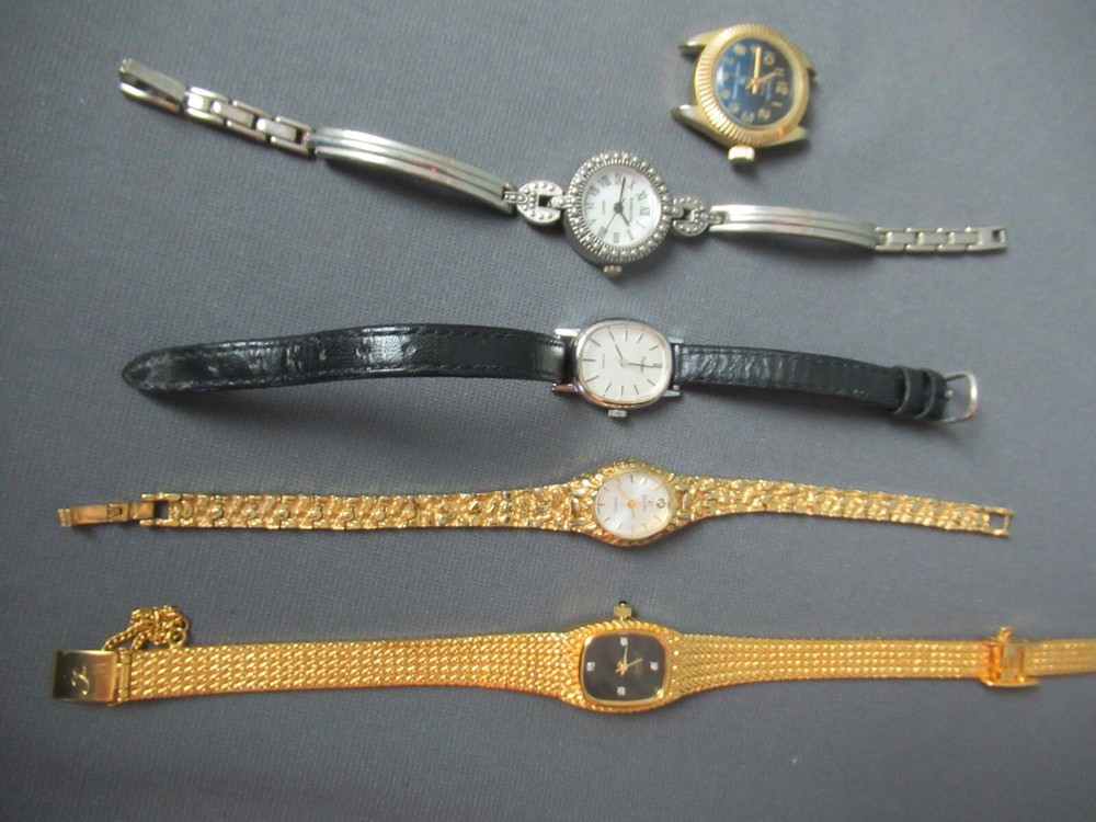 5 Wristwatches – Pulsar, Roumers, Xavie, Elgin & Remington (No Band) – 6 180