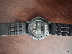 Casio Illuminator Digital Quartz Sport Watch Black Resin Strap 50m