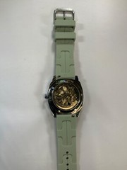 Forsining mens automatic skeleton style watch with band style and color options