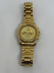 Pulsar Alarm-Chronograph Timer Analog Watch N945-6A00, Works