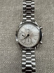 Omega Speedmaster Day-Date Triple Date Chronograph Ref. 3221.30 Automatic Silver