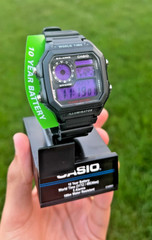 “Dark Matter” | Casio World Time Illuminator | Royale | AE-1200WH | 🟣 | Custom