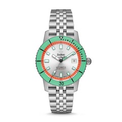 Super Sea Wolf Stainless Steel – Watermelon Dial Wristwatch ZO9269 New In Box