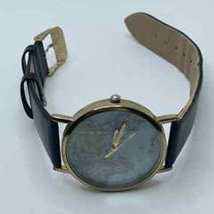 World Map Watch Eastern Hemisphere Unisex 38mm Case Africa Oceania Asia Quartz