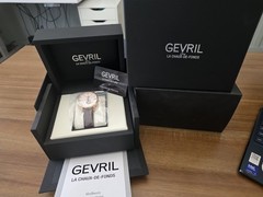 Gevril Mulberry Men Automatic Swiss Made Limited Edition 42mm Rose Gold