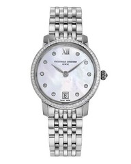 Frederique Constant Women’s Date Quartz Silver Watch 30 MM FC-220MPWD1SD26B