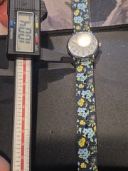 Timex Weekender Watch Women Indiglo Floral Nylon T2P370 31mm New Battery C126A