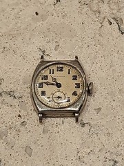 Rare Antique 1920’s Bulova Men’s 28mm Watch 10A Mechanical Gold Tone for Repair