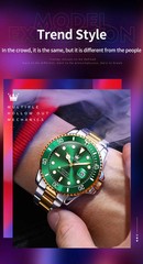 OLEVS 6650 Men Watch Classic Automatic Mechanical Watch Waterproof Luminous