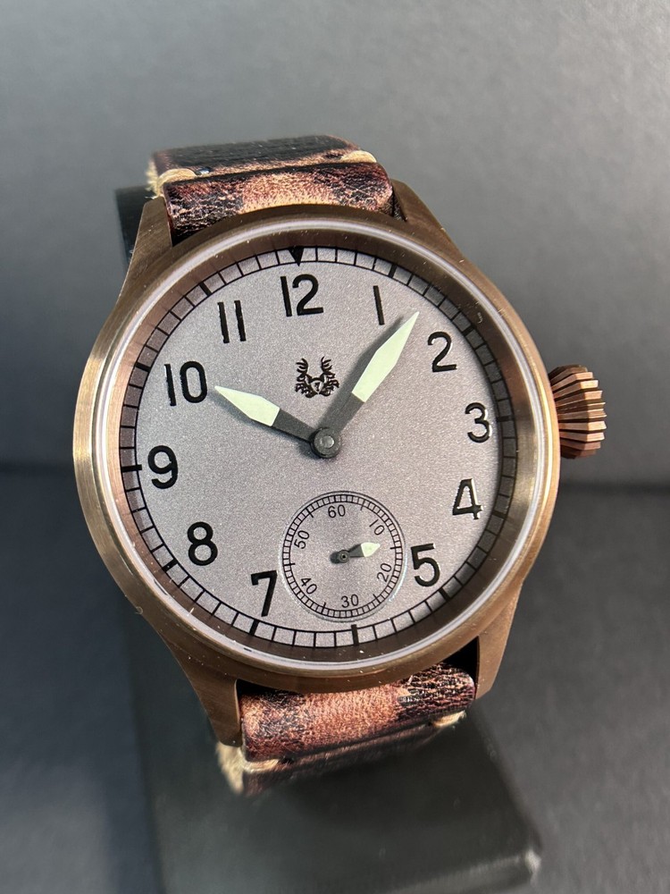 Sevin Brass Sailor’s Deck Watch – Mechanical Manual Wind Watch