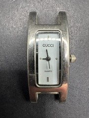 Vintage Gucci 3900L Stainless Steel Quartz Analog Ladies Watch 18.2mm No Band