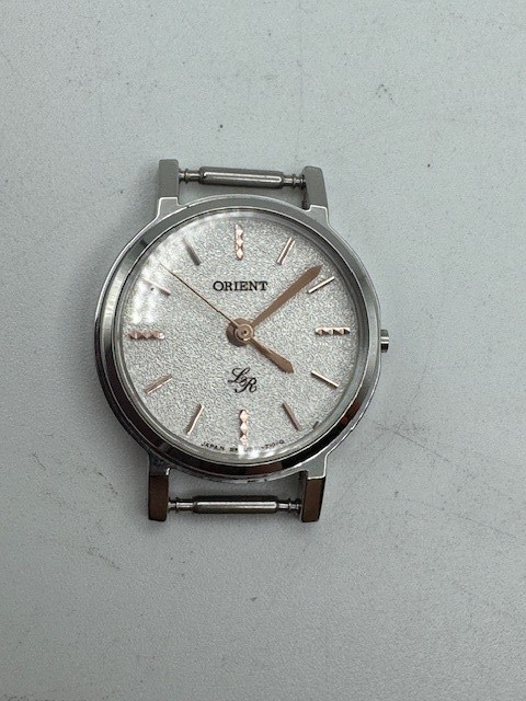 Ladies Orient LR UB91-Q0-B Silver Tone Quartz Watch Parts/Repair