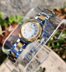 Baume & Mercier Mini Riviera 65507 Stainless / 18K Yellow Gold 22mm Ladies Watch