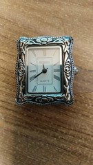 Kessaris Accutime Watch Quartz Silver Tone BATTERY 7264-628