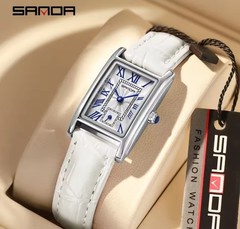 Sanda 1116 Women’s Quartz Watch Fashion Elegant Rectangle