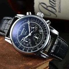 2026 Luxury Zeppelin Airship Date Gift Commemorative Version Men Retro Business
