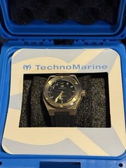 New TechnoMarine Coral Legacy 36mm Black & Gold Women’s Watch TM-416056
