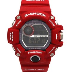 Casio GW 9400RDJ 4JR G SHOCK Rangeman Men in Rescue Red Men’s Tough Solar Watch