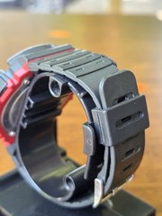Casio AD-S800WH (5203) Tough Solar Black/Red Quartz Watch – Working