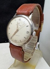 Seiko J13009 Unique Men’s Watch 1950s Manual Winding Used From Japan