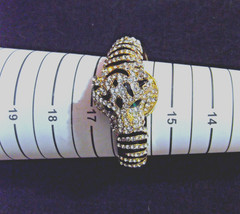 Jessica Carlyle Women’s Watch Rhinestone Hidden Dial Bengal tiger New Battery.